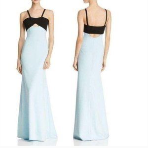 NWT JILL Jill Stuart Blue Two Tone Gown